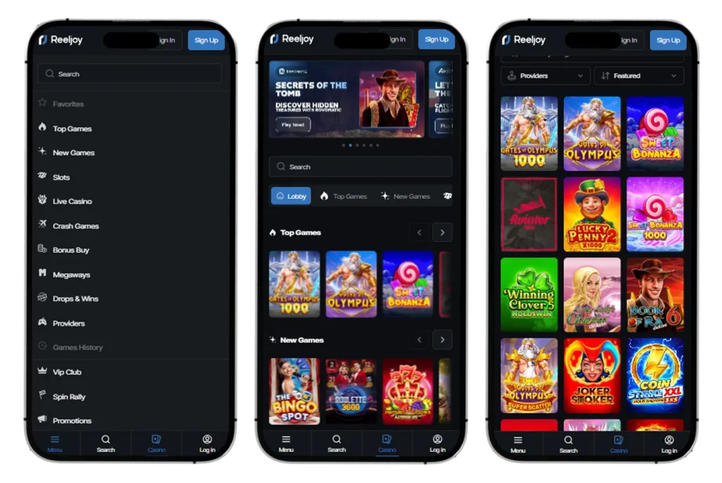Reeljoy Mobile Casino